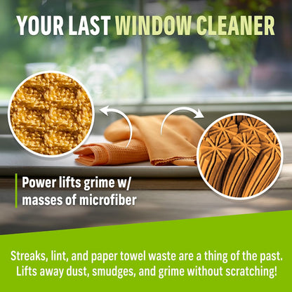 Window and Glass Cleaner Kit, Just Add Water - 1 Kit