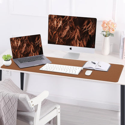 Large Desk Mat, 47" x 17", Black