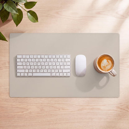 Large Desk Mat, 47" x 17", Black