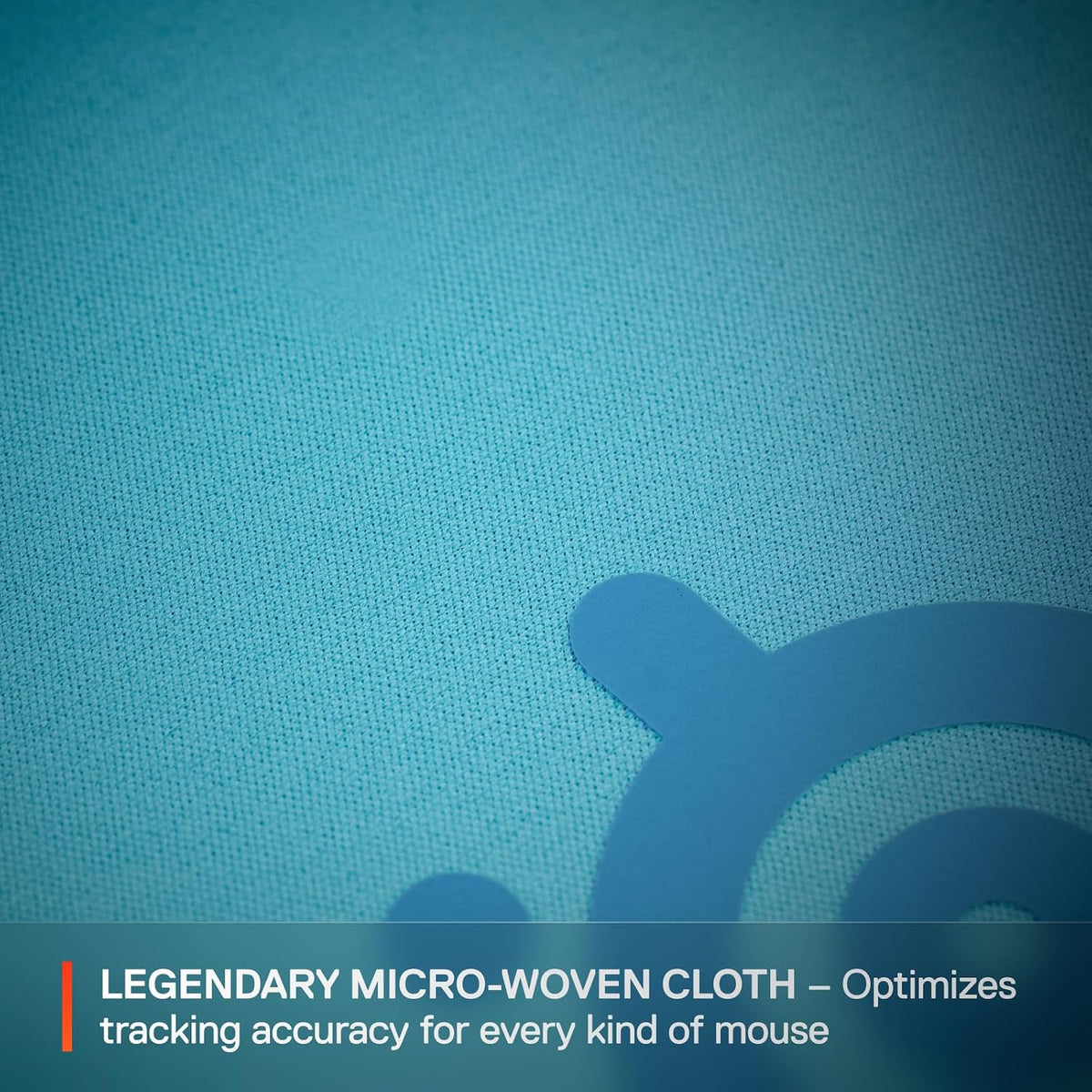 QcK Gaming Mouse Pad - XXL Cloth - Peak Tracking and Stability - Esports Mousepad - Never-Slip - Full Desk Coverage
