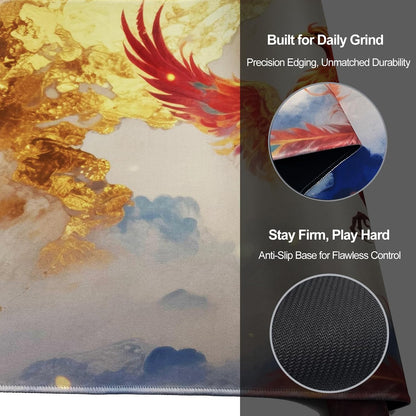 XXL Professional Large Mouse Pad & Computer Game Mouse Mat (35.4x15.7x0.1IN, Map) (90 * 40 Map)
