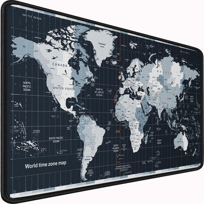 Large Gaming Mouse Pad, 31.5x15.7 inch Large Extended Computer Keyboard Mouse Mat, Water Resist Non-Slip Mousepad Rubber Base Long XXL Desk Mouse Pad for Work & Gaming, Office & Home, Black