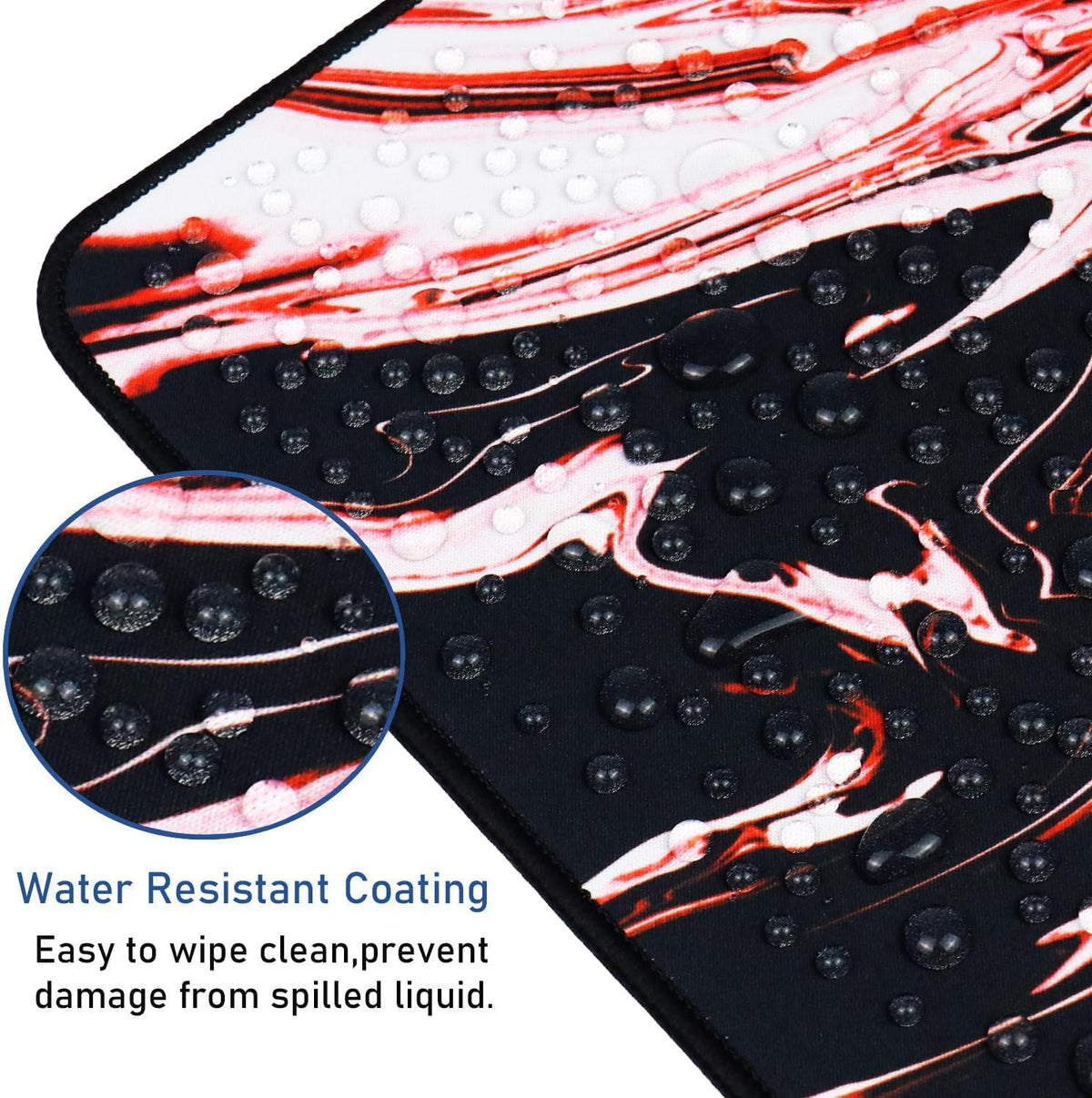 Large Extended Gaming Mouse Pad with Stitched Edges (31.5X15.7In) Mousepad