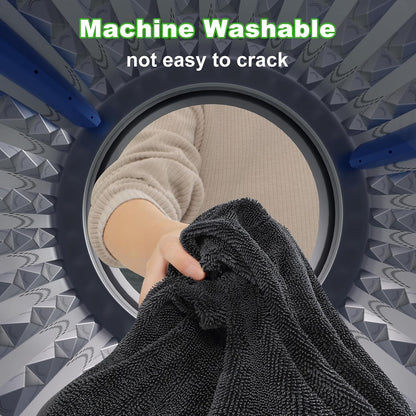18 Pack Microfiber Cleaning Cloth, Kitchen Towels for Dish Drying Washing, Absorbent Streak Free Lint Free Rags for Cleaning, Reusable and Washable Towels - 10" x 10"