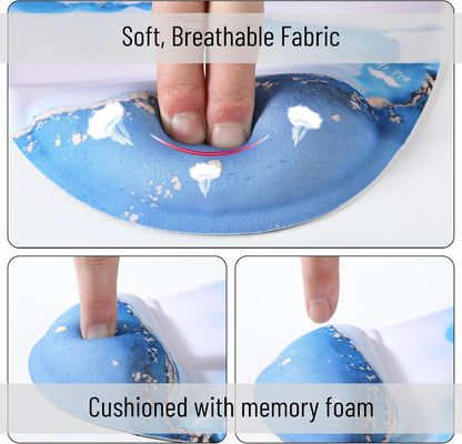 Ergonomic Mouse Pad with Wrist Rest