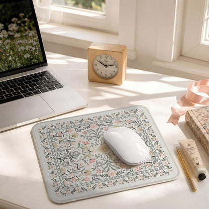 iCasso Desk Mat for Keyboard and Mouse, Large Mouse Pad, Desk Pad Mat, Anti-Slip Big Mousepad with Stitched Edges for Computer Desktop(Deep Green)