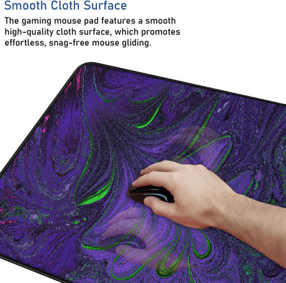 Large Extended Gaming Mouse Pad with Stitched Edges (31.5X15.7In) Mousepad