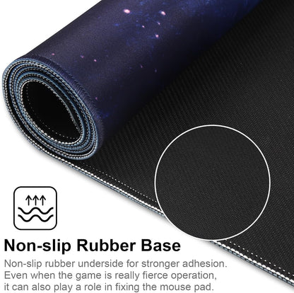 XXL Professional Large Mouse Pad & Computer Game Mouse Mat (35.4x15.7x0.1IN, Map) (90 * 40 Map)
