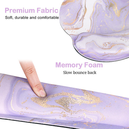Ergonomic Mouse Pad with Wrist Rest and Keyboard Wrist Rest, Mousepad