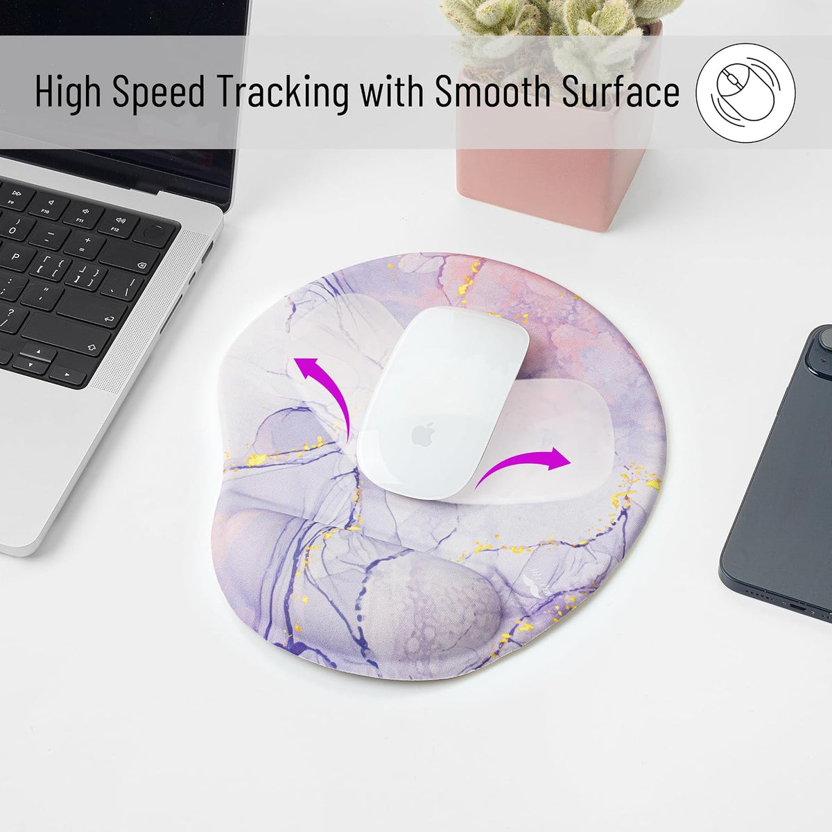 Ergonomic Mouse Pad with Wrist Rest