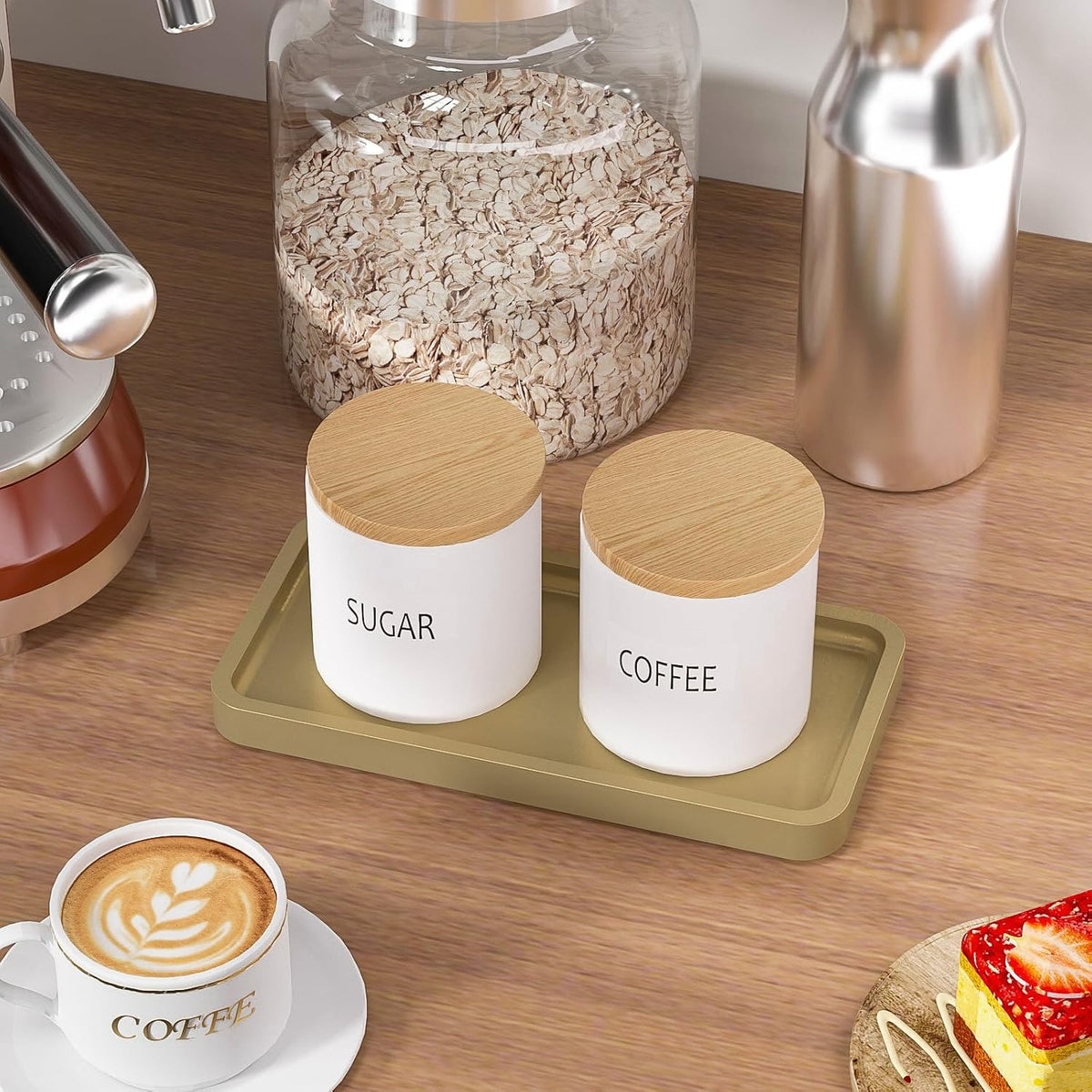Small Bathroom Vanity Tray for Countertop Makeup Perfume Jewelry Decor Candle Keys, Small Black Kitchen Tray for Soap Dispenser Spice Bamboo Toilet Tray 7.9" L x 4" W x 0.79" H