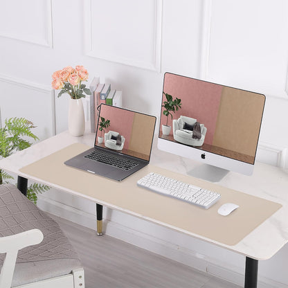 Large Desk Mat, 47" x 17", Black