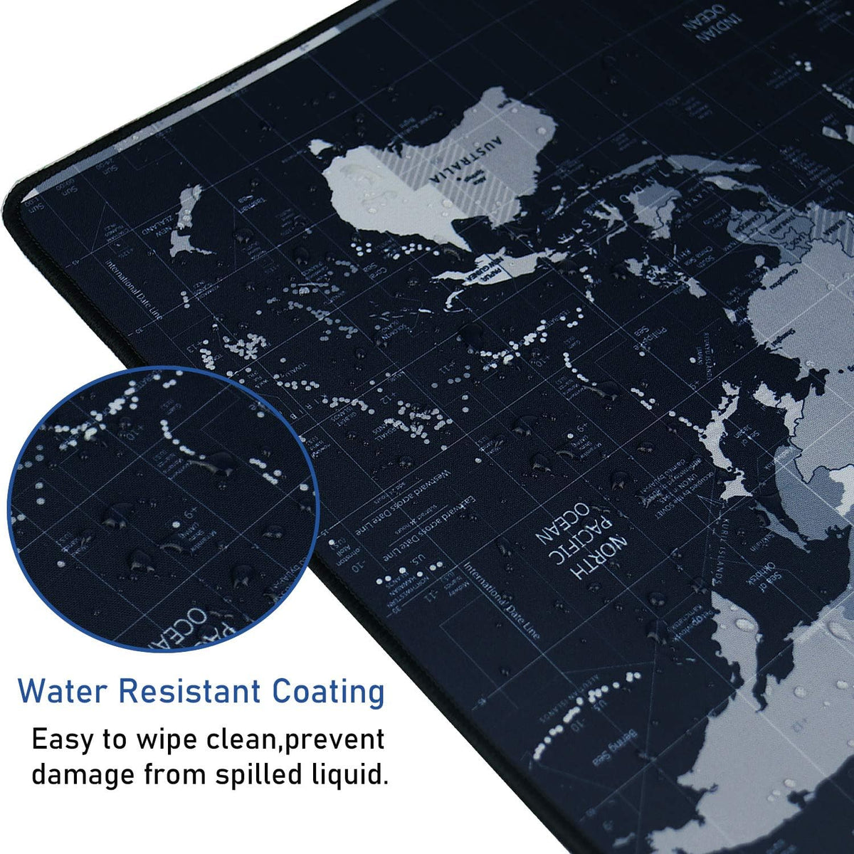 Large Extended Gaming Mouse Pad with Stitched Edges (31.5X15.7In) Mousepad