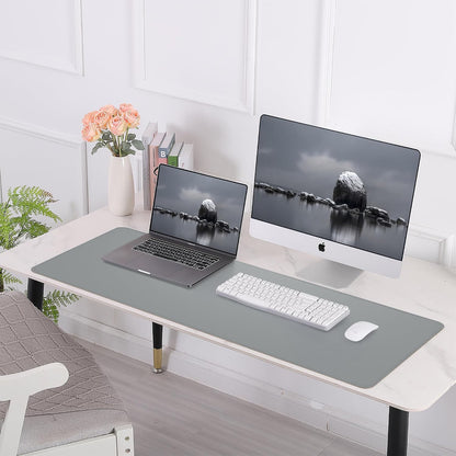 Large Desk Mat, 47" x 17", Black