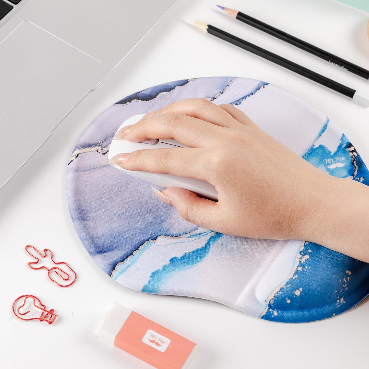 Ergonomic Mouse Pad with Wrist Rest