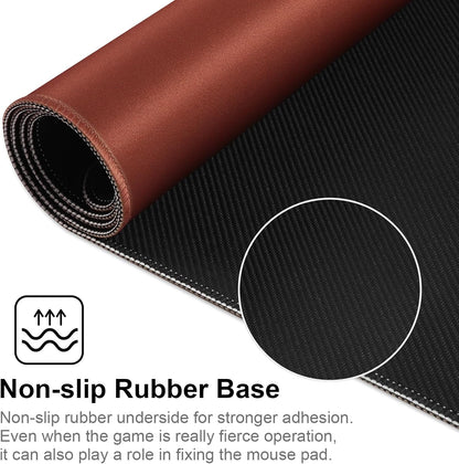 XXL Professional Large Mouse Pad & Computer Game Mouse Mat (35.4x15.7x0.1IN, Map) (90 * 40 Map)