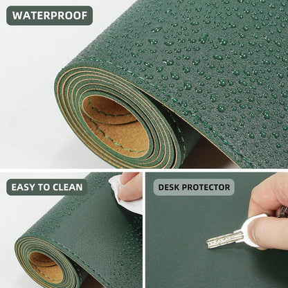 Large Desk Mat, 47" x 17", Black