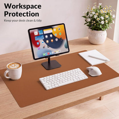 Large Desk Mat, 47" x 17", Black