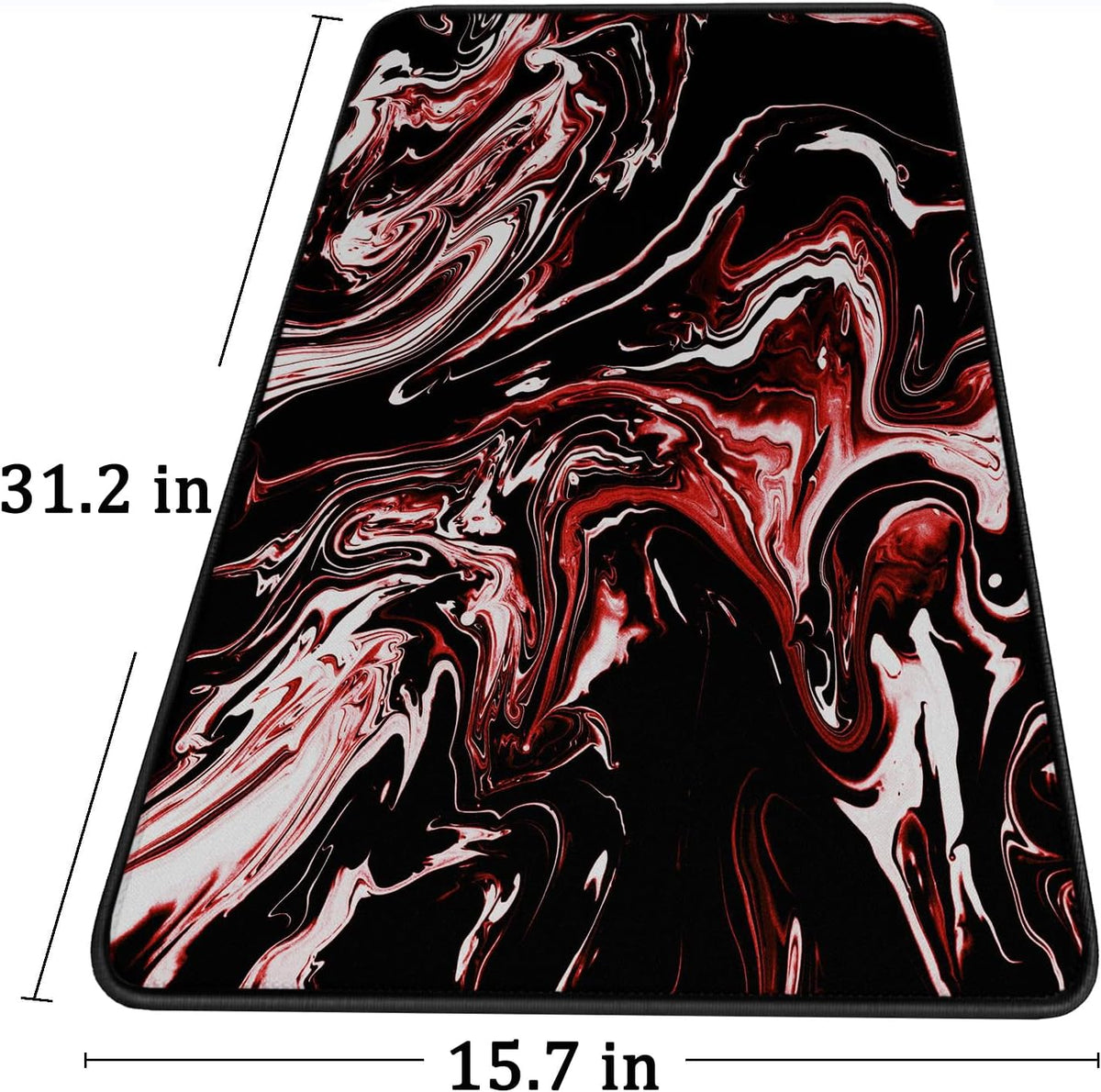 Large Extended Gaming Mouse Pad with Stitched Edges (31.5X15.7In) Mousepad