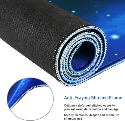 Large Extended Gaming Mouse Pad with Stitched Edges (31.5X15.7In) Mousepad