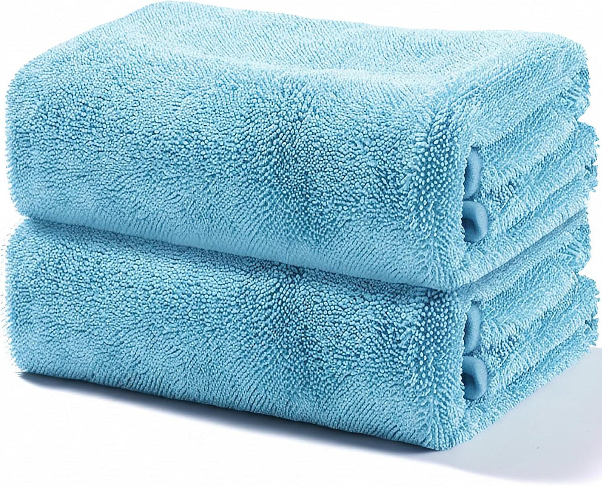 18 Pack Microfiber Cleaning Cloth, Kitchen Towels for Dish Drying Washing, Absorbent Streak Free Lint Free Rags for Cleaning, Reusable and Washable Towels - 10" x 10"