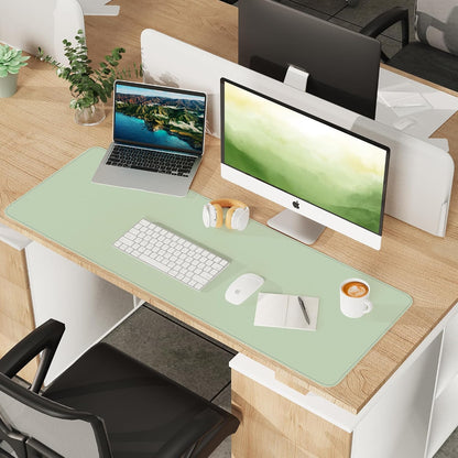 Large Desk Mat, 47" x 17", Black