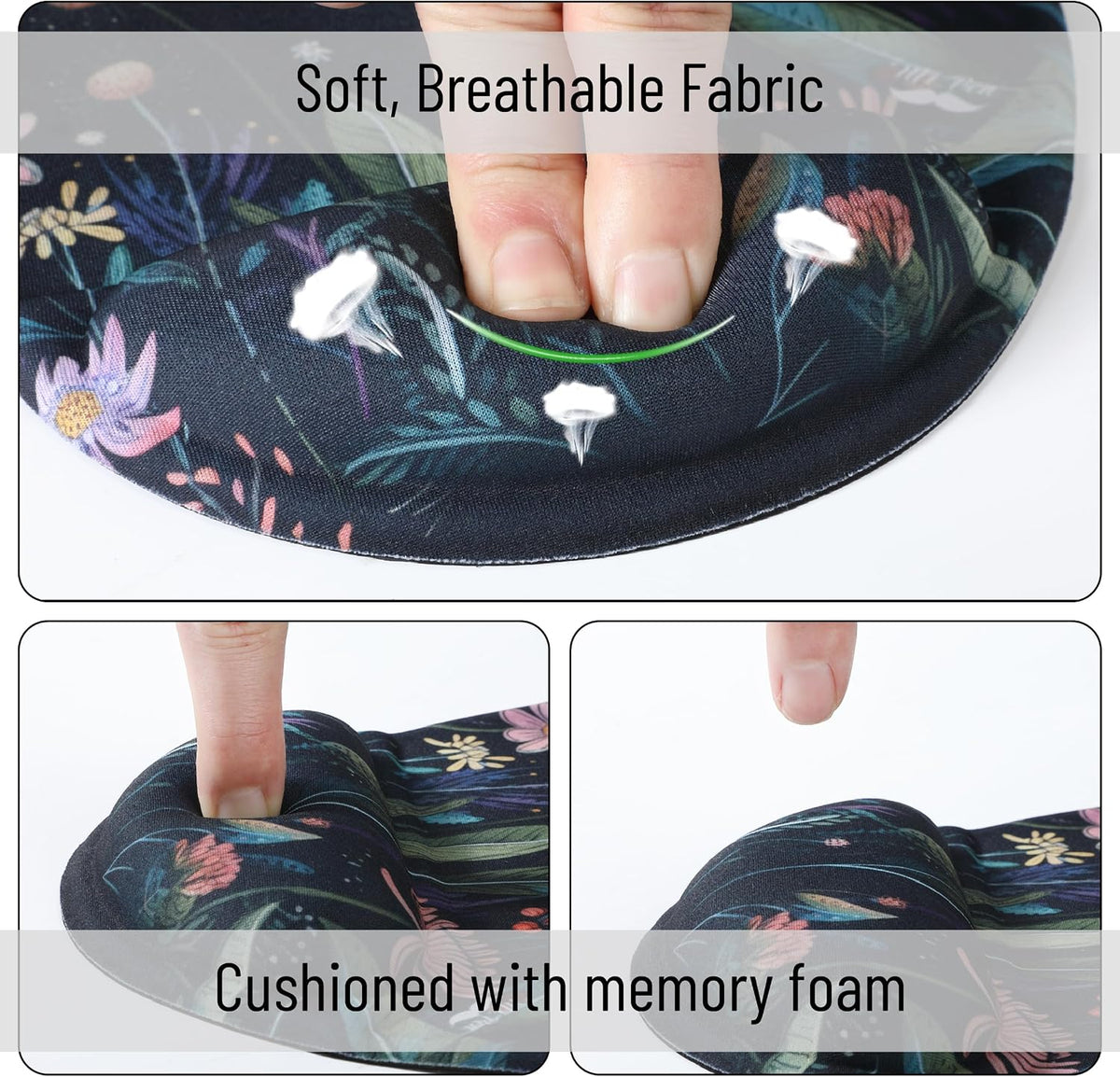 Ergonomic Mouse Pad with Wrist Rest