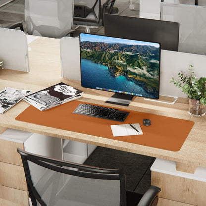 Large Desk Mat, 47" x 17", Black
