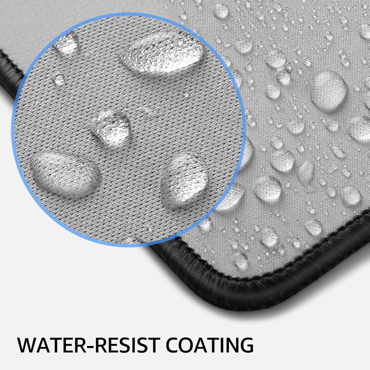 KTRIO Large Gaming Mouse Pad Desk Mat for Gamer, 31.5" x 11.8", Black, XL | Extended Size Design, Superior Micro-Weave Cloth, Non-Slip Rubber Base, Durable Stitched Edges, Water-Resistant Coating