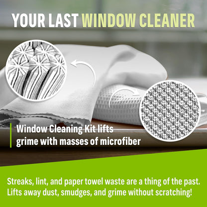 Window and Glass Cleaner Kit, Just Add Water - 1 Kit