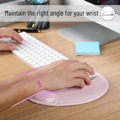 Ergonomic Mouse Pad with Wrist Rest
