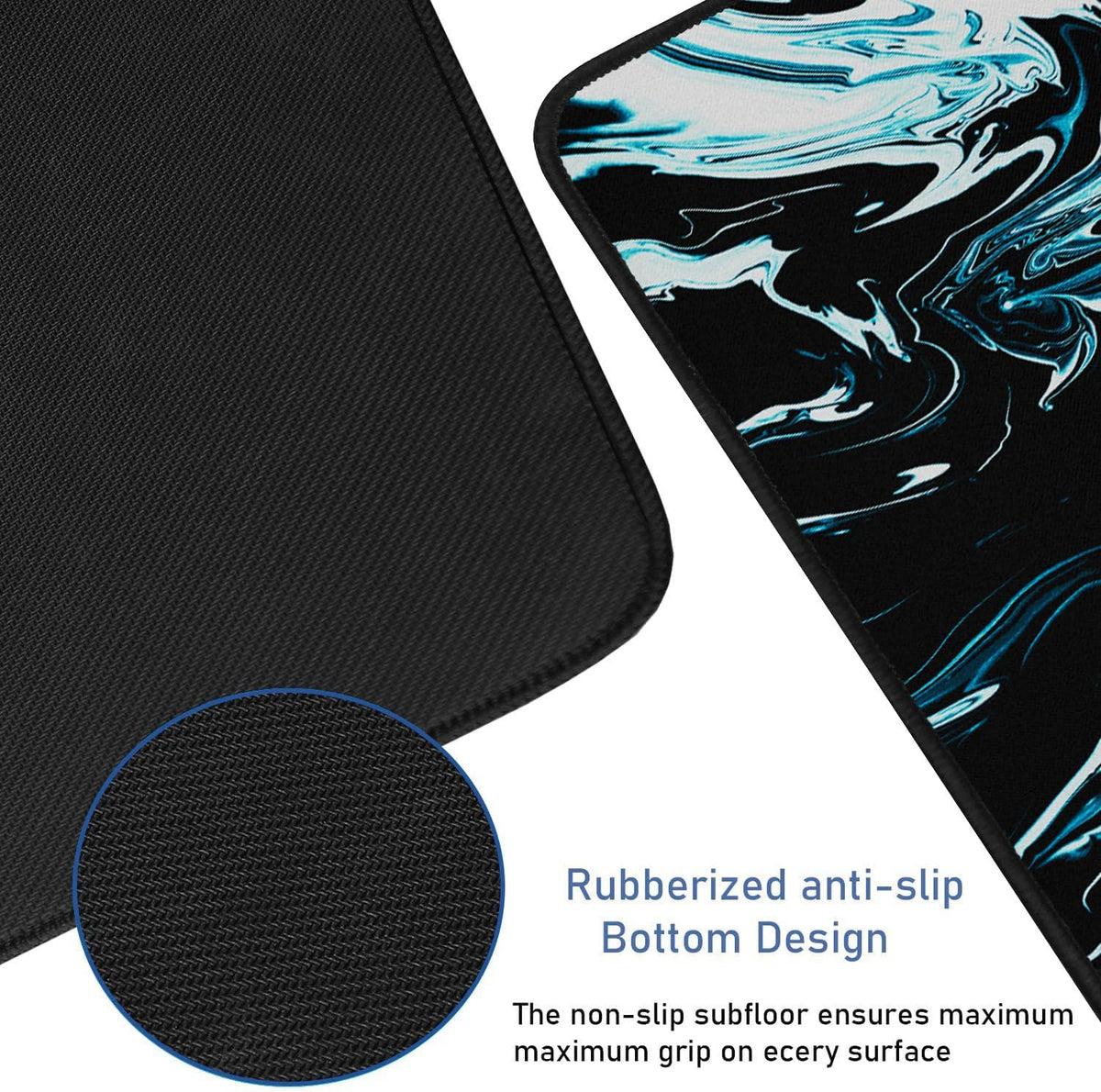 Large Extended Gaming Mouse Pad with Stitched Edges (31.5X15.7In) Mousepad