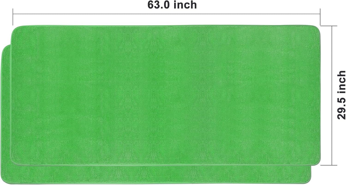 18 Pack Microfiber Cleaning Cloth, Kitchen Towels for Dish Drying Washing, Absorbent Streak Free Lint Free Rags for Cleaning, Reusable and Washable Towels - 10" x 10"