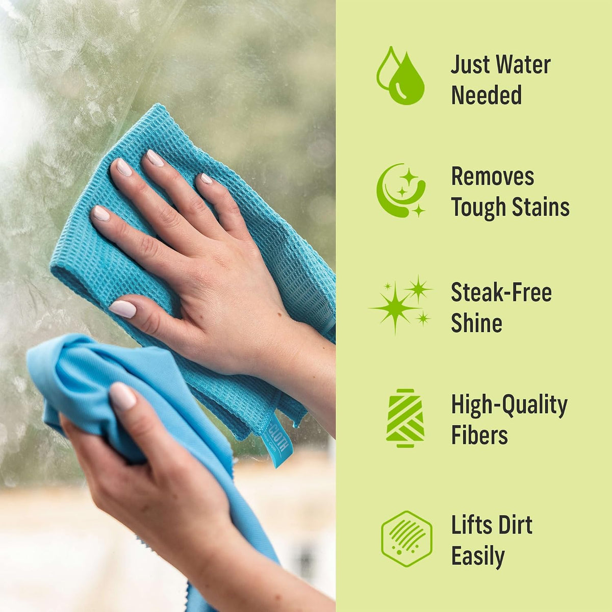Window and Glass Cleaner Kit, Just Add Water - 1 Kit