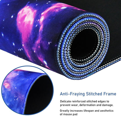 Large Extended Gaming Mouse Pad with Stitched Edges (31.5X15.7In) Mousepad