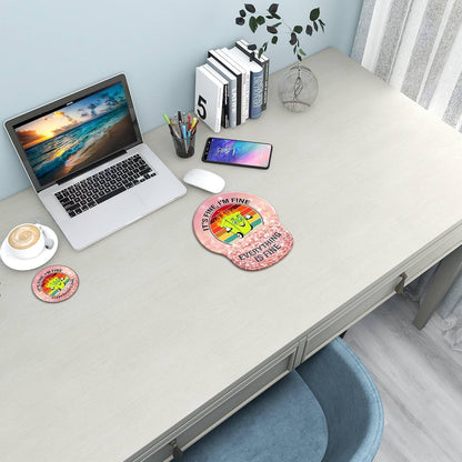 Ergonomic Mouse Pad with Wrist Rest Support,Gel Mouse Pads for Desk - Colors A