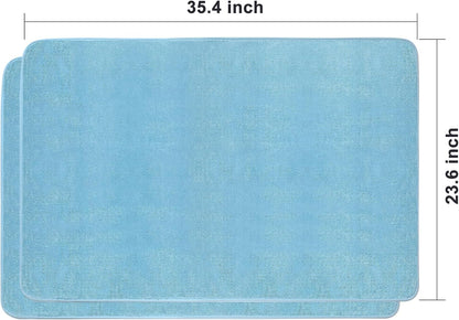 18 Pack Microfiber Cleaning Cloth, Kitchen Towels for Dish Drying Washing, Absorbent Streak Free Lint Free Rags for Cleaning, Reusable and Washable Towels - 10" x 10"