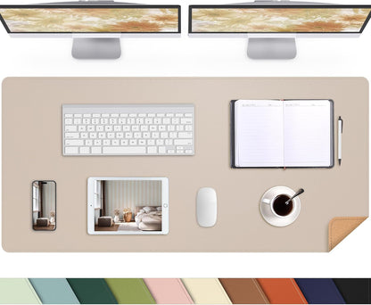 Large Desk Mat, 47" x 17", Black