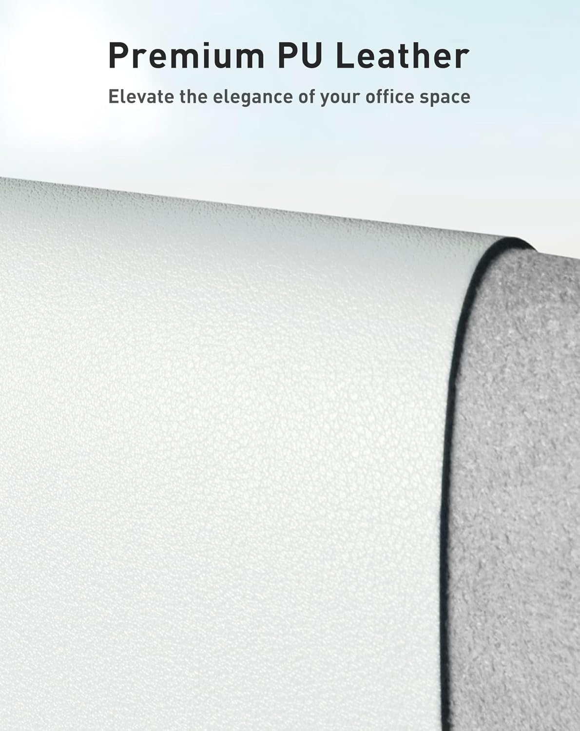 Aothia Leather Office Desk Pad Protector, Non-Slip PU Leather Desk Blotter, Waterproof Laptop Writing Mouse Pad for Office and Home, Black, 31.5" x 15.7" - Colors A