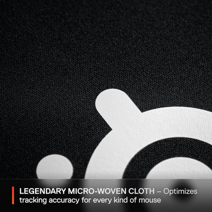 QcK Gaming Mouse Pad - XXL Cloth - Peak Tracking and Stability - Esports Mousepad - Never-Slip - Full Desk Coverage