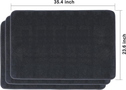 18 Pack Microfiber Cleaning Cloth, Kitchen Towels for Dish Drying Washing, Absorbent Streak Free Lint Free Rags for Cleaning, Reusable and Washable Towels - 10" x 10"