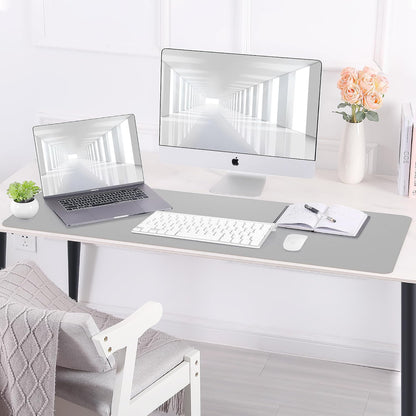 Large Desk Mat, 47" x 17", Black