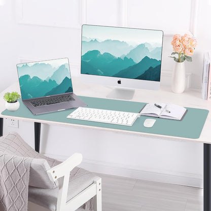 Large Desk Mat, 47" x 17", Black