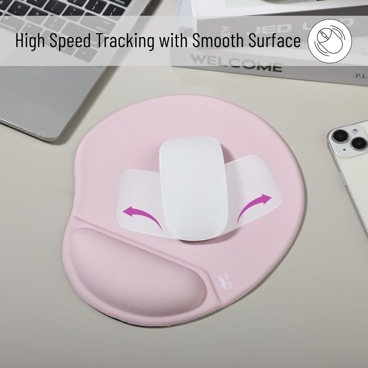 Ergonomic Mouse Pad with Wrist Rest
