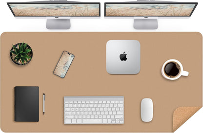 Large Desk Mat, 47" x 17", Black