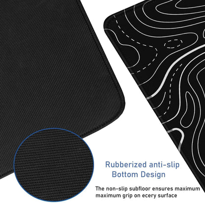 Large Extended Gaming Mouse Pad with Stitched Edges (31.5X15.7In) Mousepad