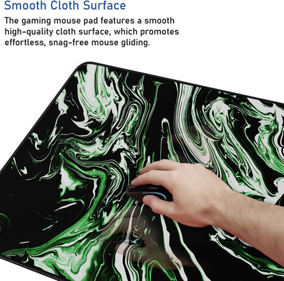 Large Extended Gaming Mouse Pad with Stitched Edges (31.5X15.7In) Mousepad