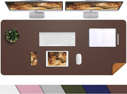 Large Desk Mat, 47" x 17", Black