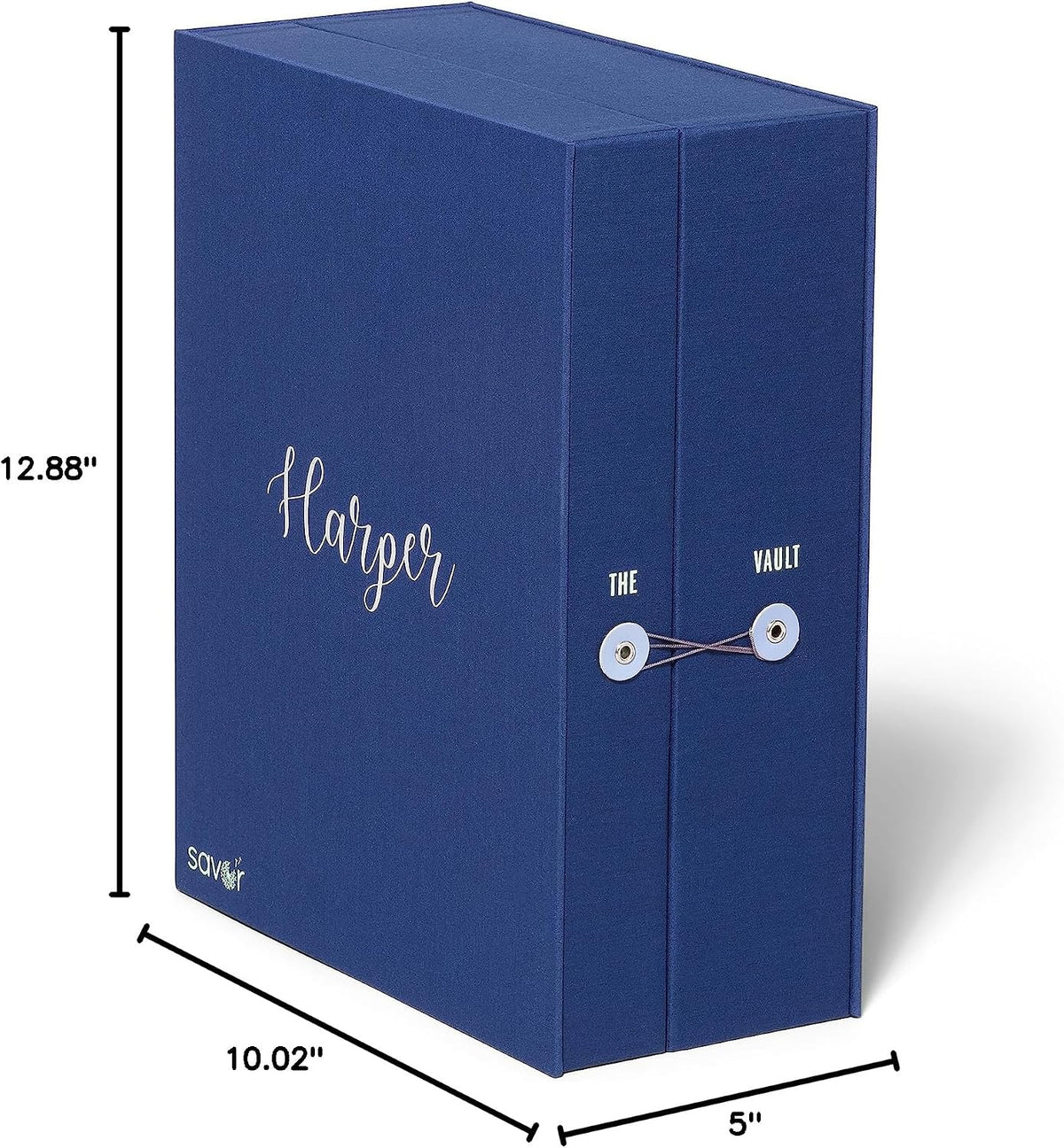 Savor | All-in-One Desk Organizer | Blue – Keep Desk, Office, and Home Organized All-in-One Storage System for Important Files, Documents, Stationery, and Office Supplies
