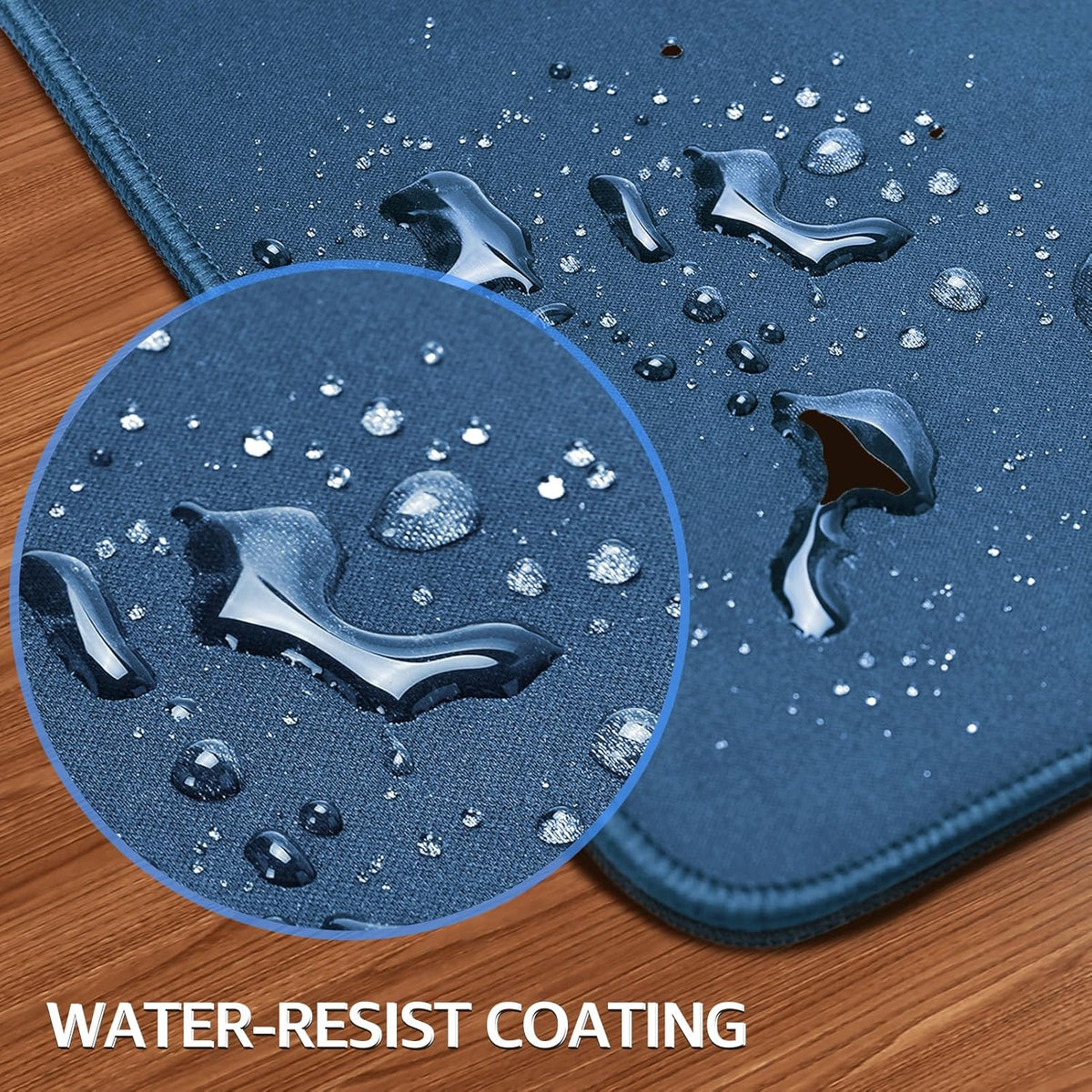 KTRIO Large Gaming Mouse Pad Desk Mat for Gamer, 31.5" x 11.8", Black, XL | Extended Size Design, Superior Micro-Weave Cloth, Non-Slip Rubber Base, Durable Stitched Edges, Water-Resistant Coating